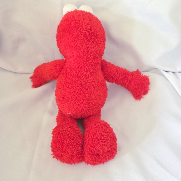 Sesame Street Elmo Plush Stuffed Toy Floppy Soft Eyes No Tags 14 Inch - Picture 6 of 8